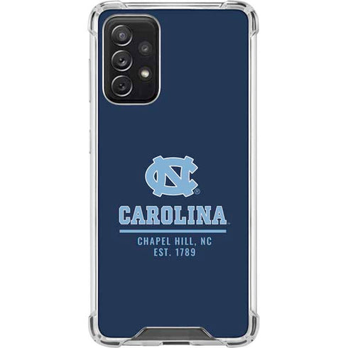 Carolina Chapel Hill Galaxy A72 5G Clear Case
